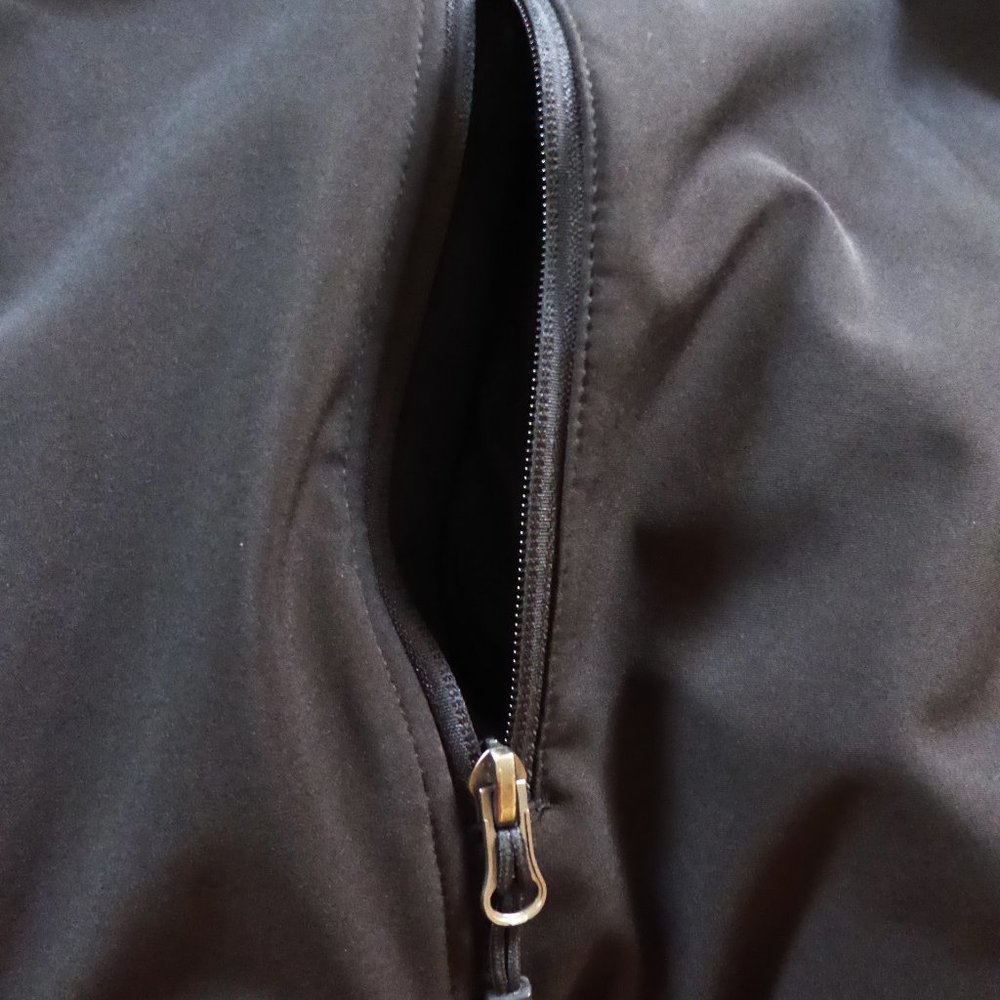 FREE COUNTRY BRAND MENS BLACK FULL ZIPPER DEVIL SATAN PATCH JACKET (PRE-OWNED) L - Picture 7 of 11